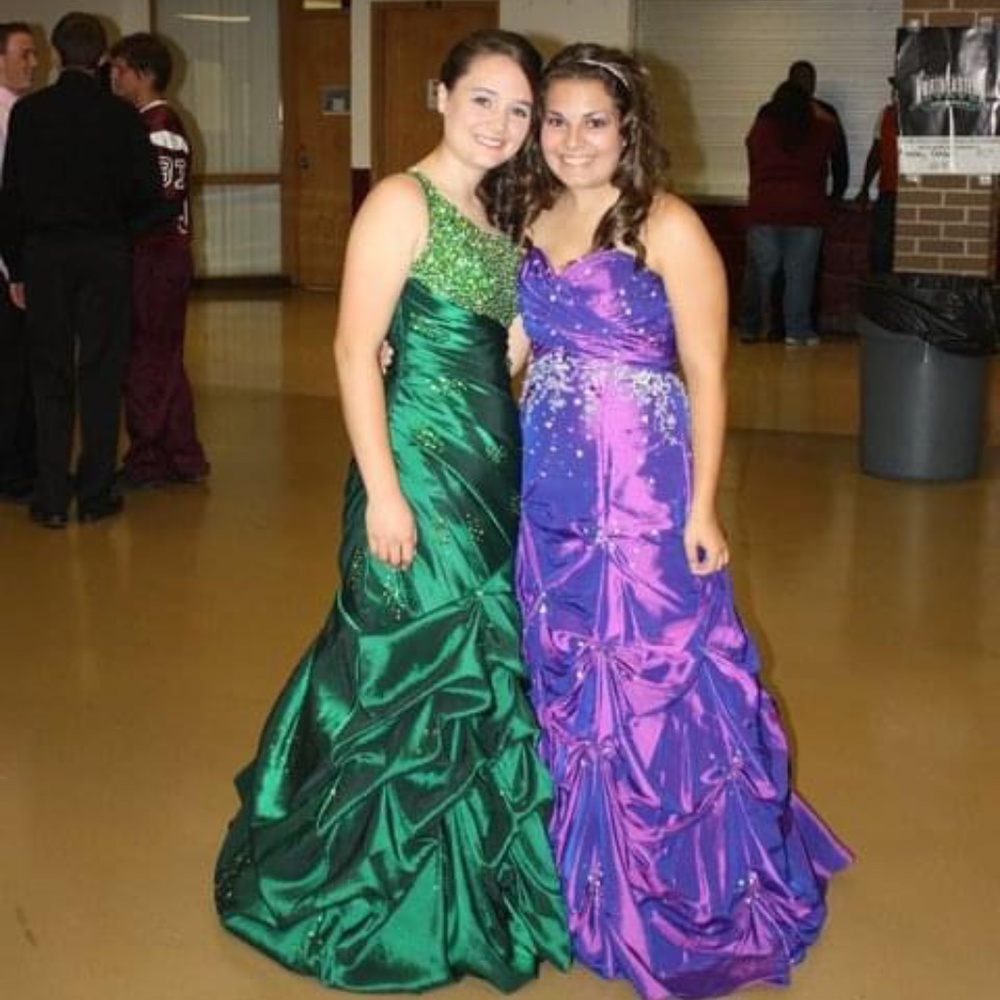 Emerald Green Mermaid Style Prom/ Homecoming Dress